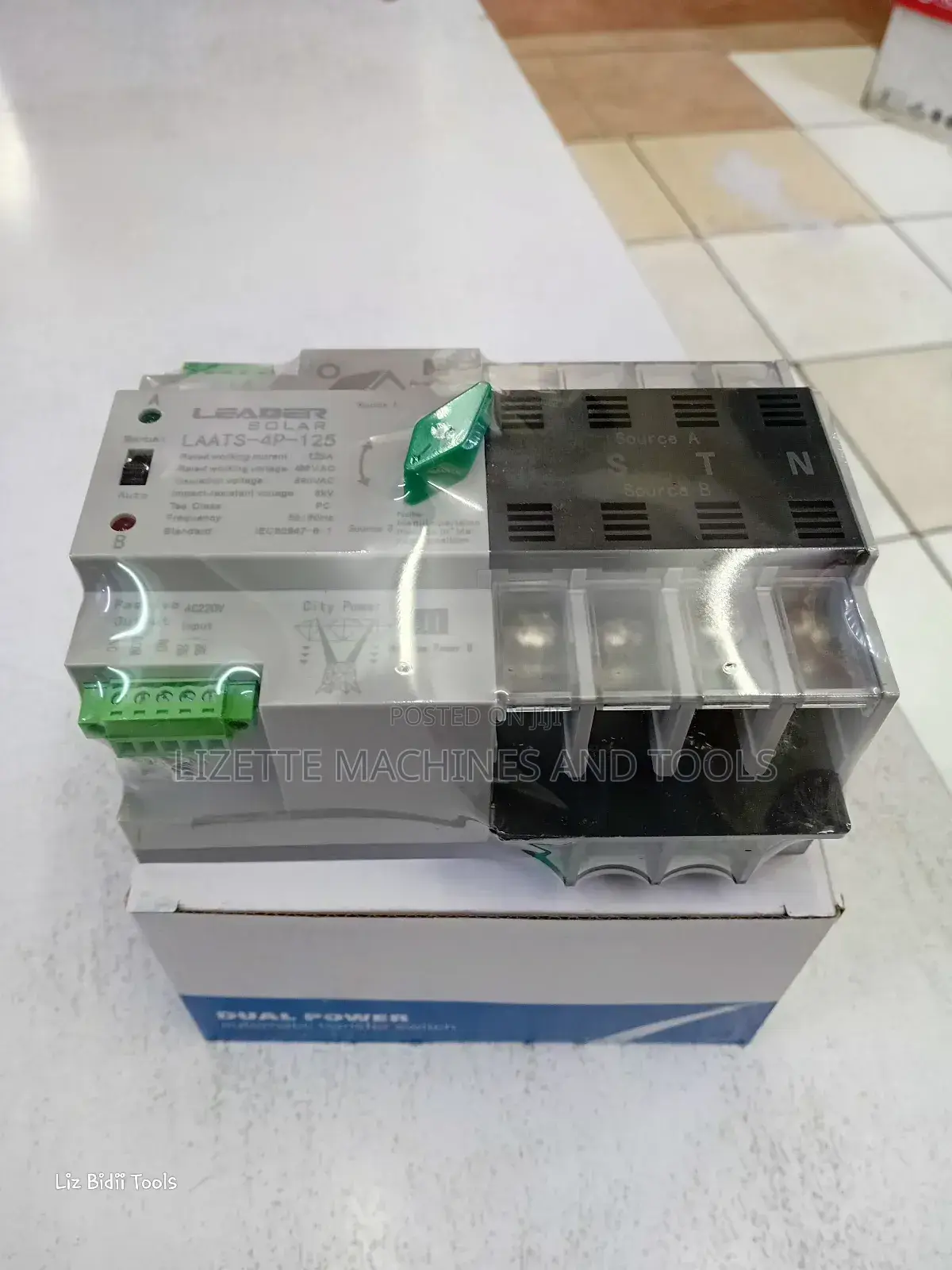 Leader Solar 125a Automatic Change Over Switch