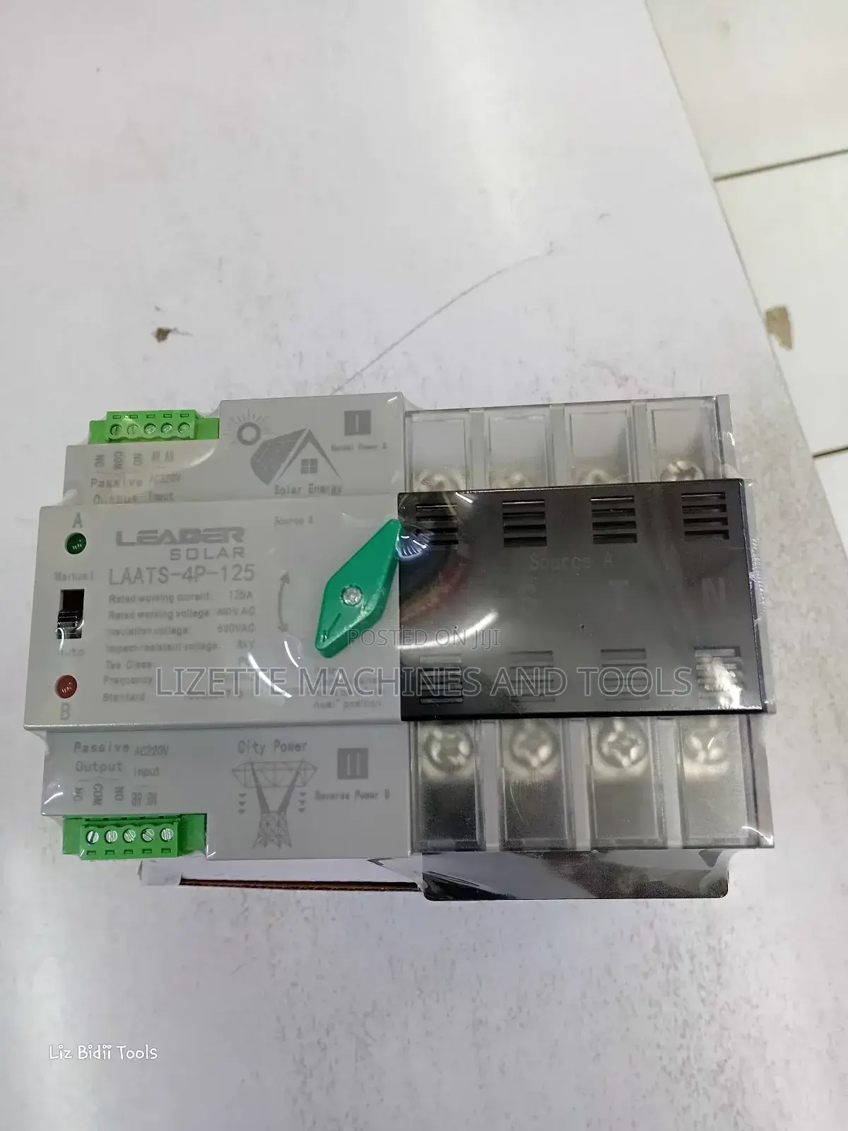 Leader Solar 125a Automatic Change Over Switch