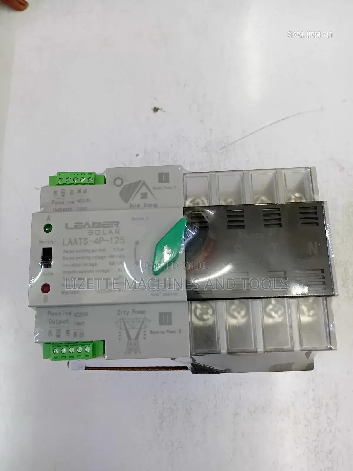 Leader Solar 125a Automatic Change Over Switch