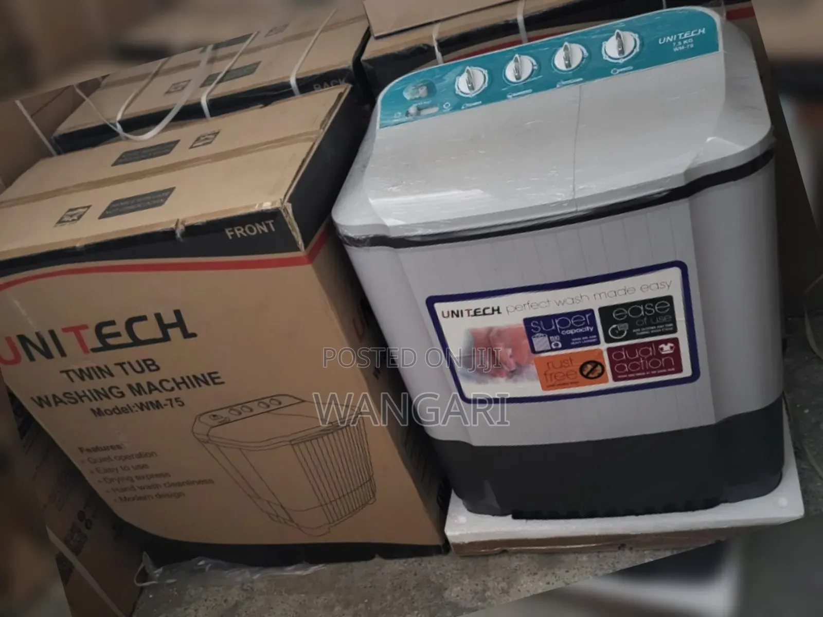 Unitech 7.5 KGS Semi Automatic Washing Machine