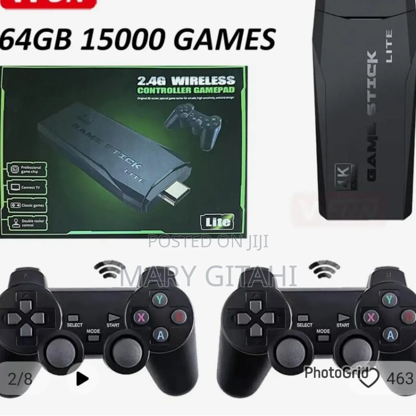 15,000 Games Console With Wireless Controller