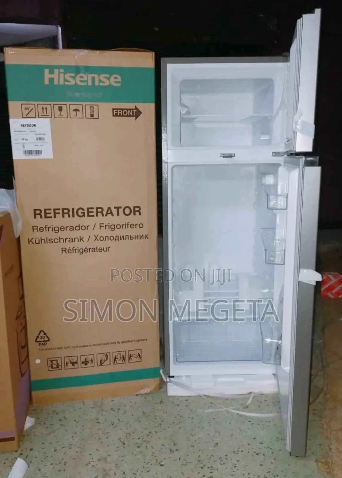 205litres Fridge Hisense