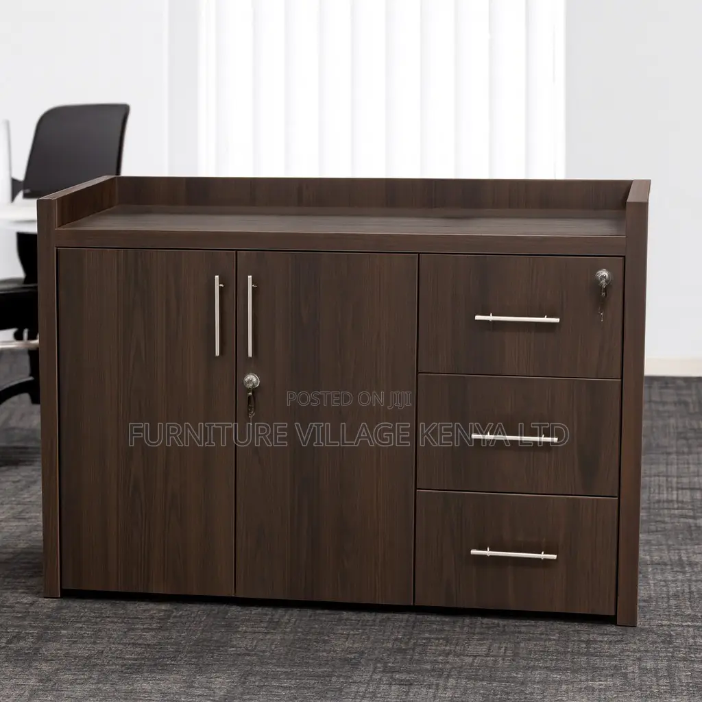 Office Cabinet; 2-door Home Office Credenza Cabinet