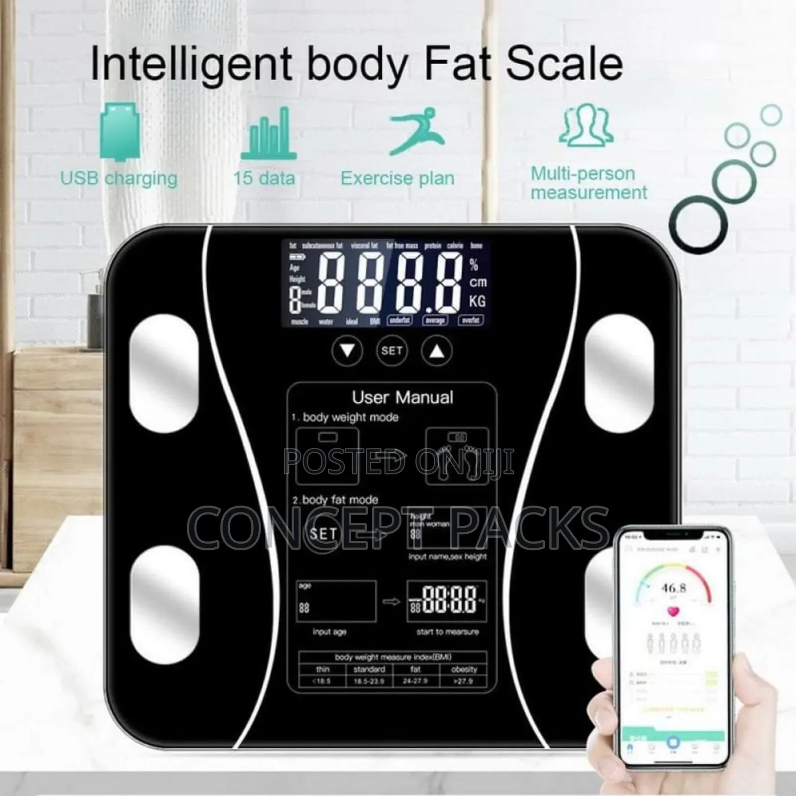 Intelligent Body Fat Scale