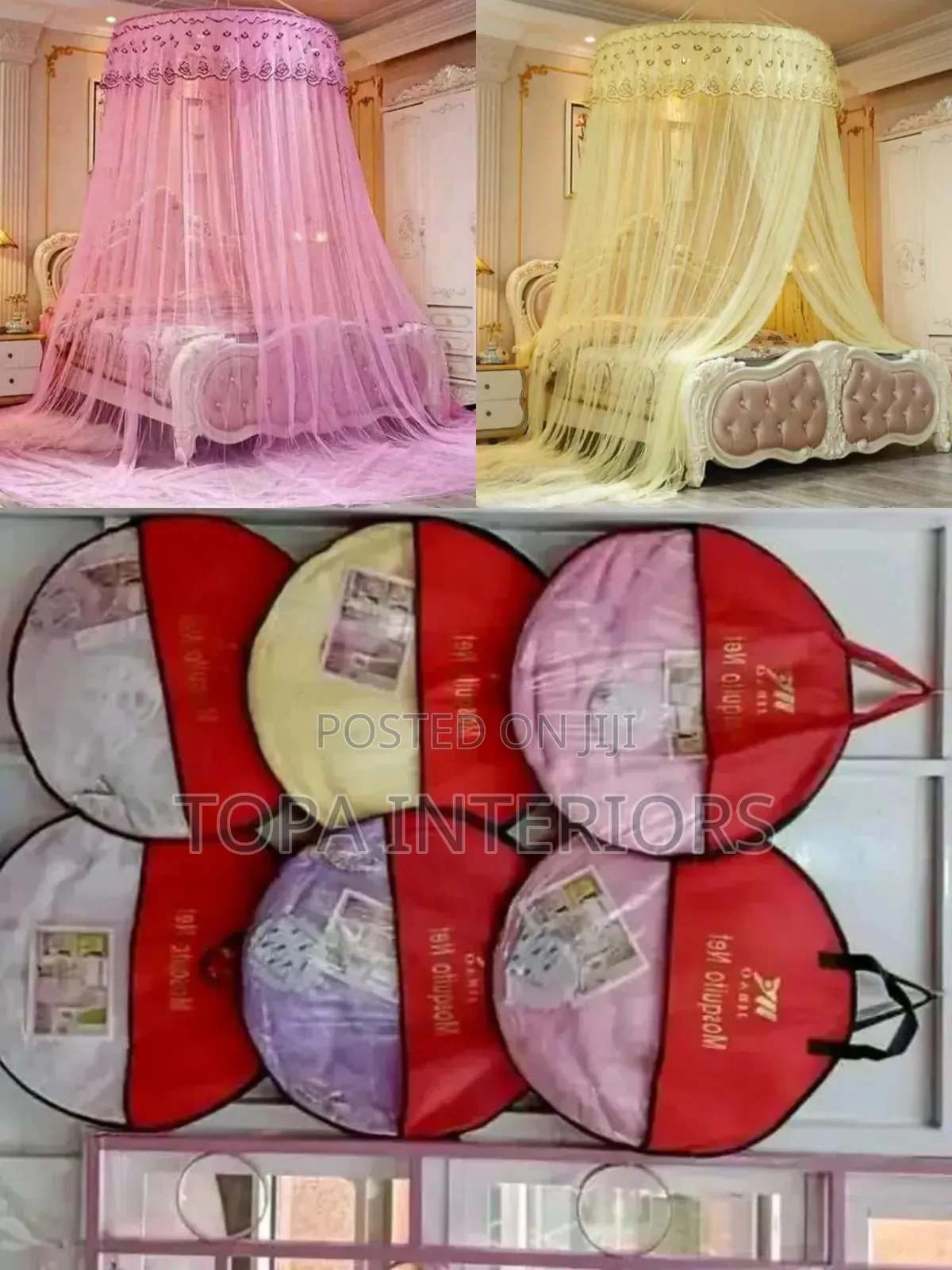 Mesh Screen 5x6 Round Ring Mosquito Net for Home and Hotel