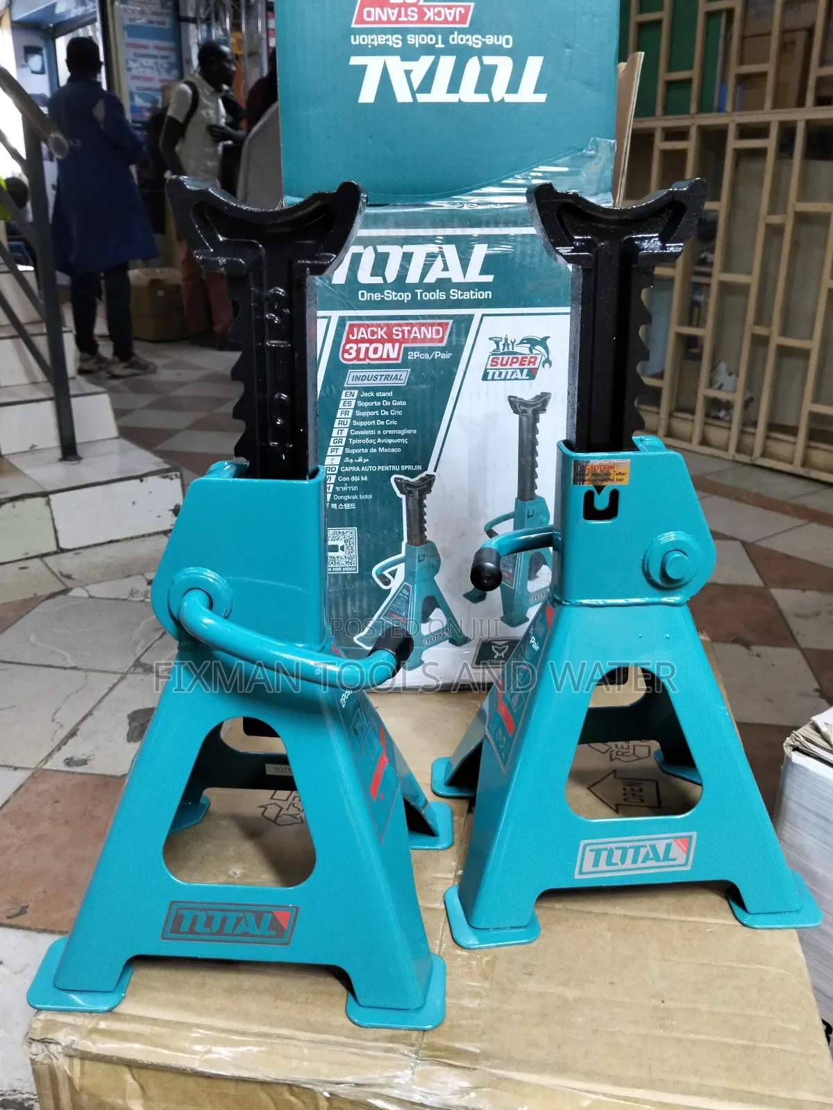 New Total Jack Stand 3 Ton Heavy Weight Stand
