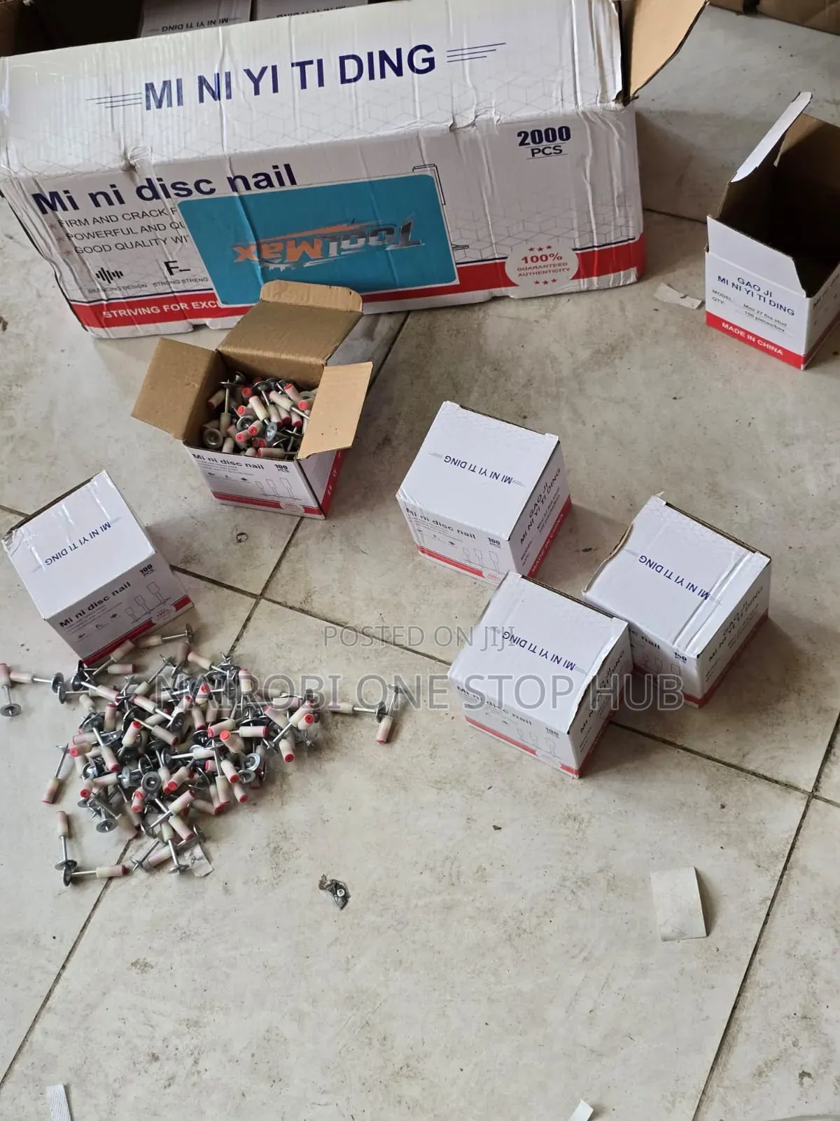 Concrete Rivet Gun Nails – Now Available