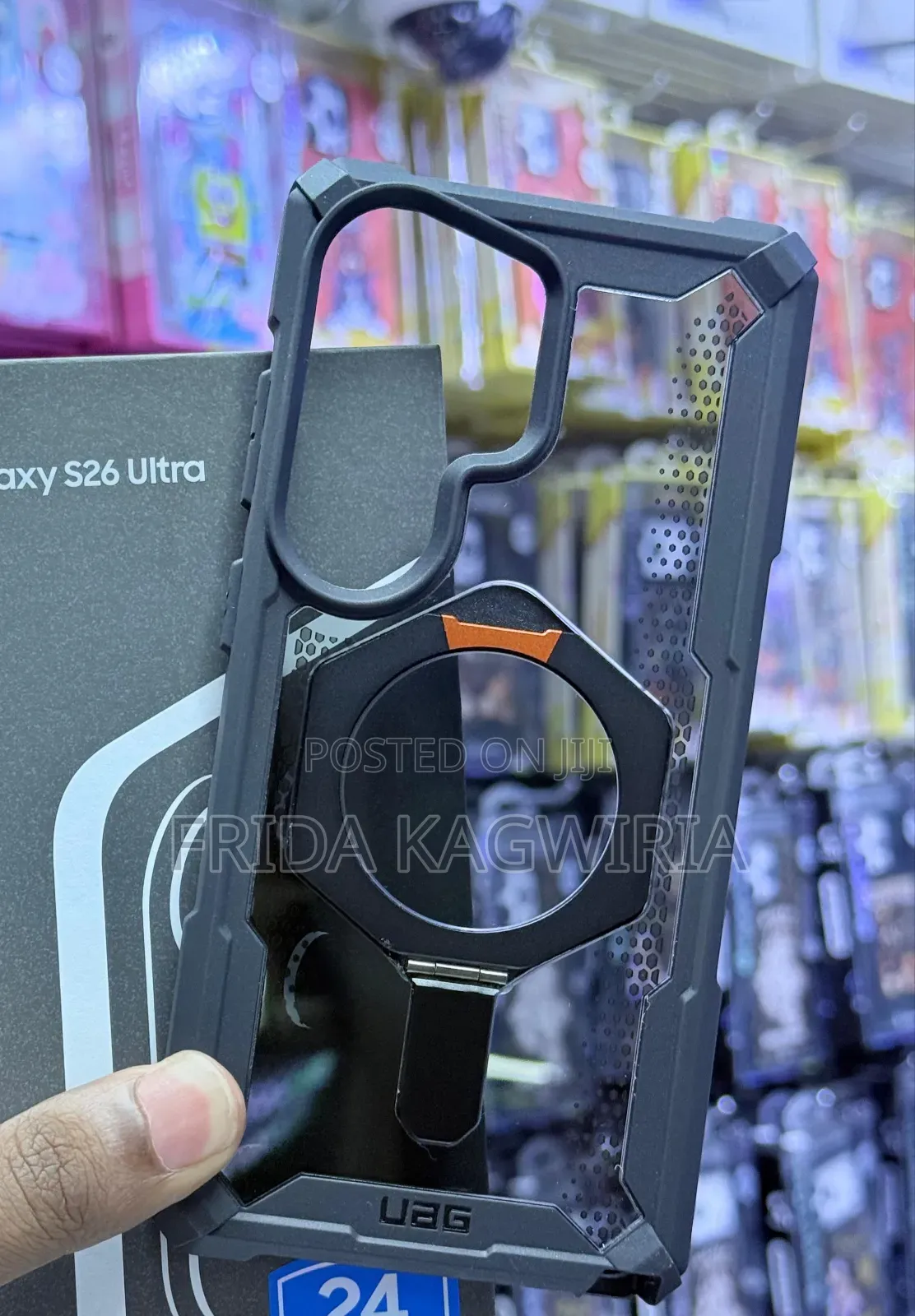 Uag Shockproof Back Cover With Magnetic Stand For Samsung S26 Ultra