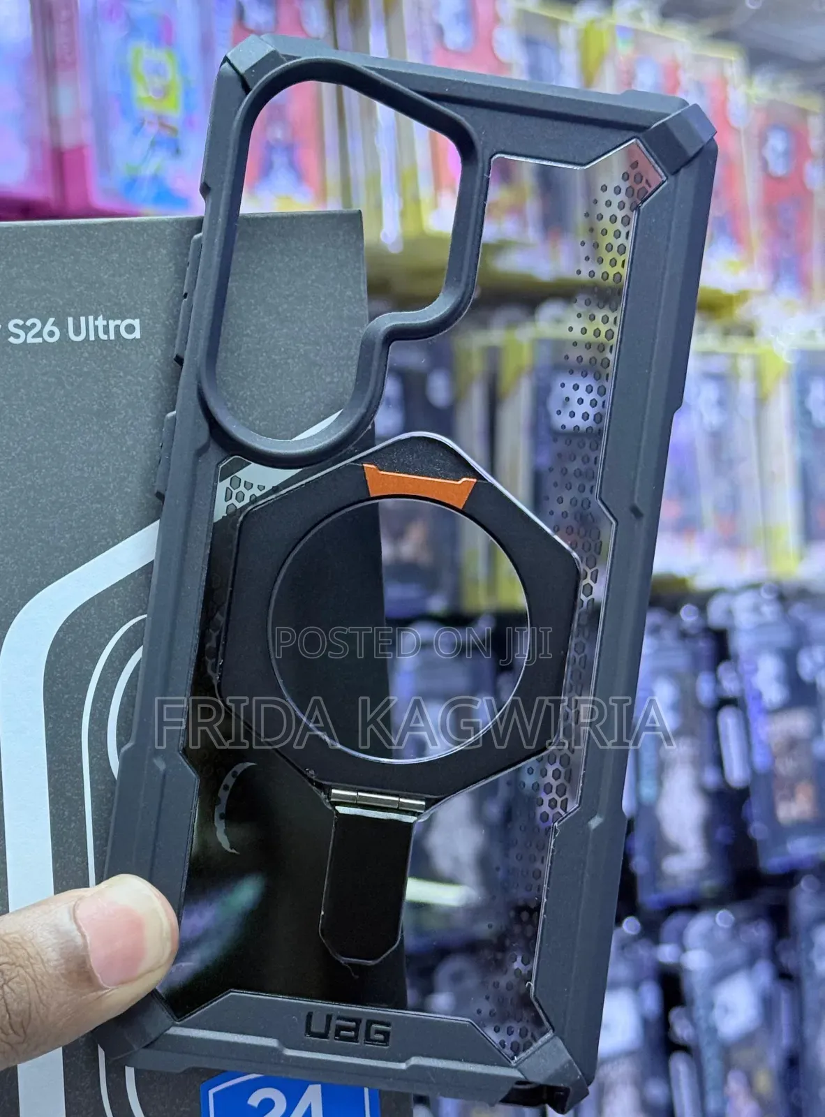 Uag Shockproof Back Cover With Magnetic Stand For Samsung S26 Ultra