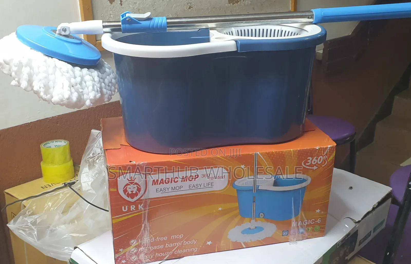 Urk Spin-- Magic Spin Mop