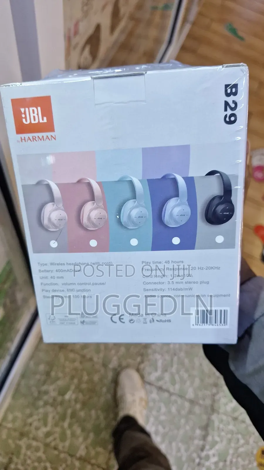 JBL B29 Wireless Bluetooth Headphone.