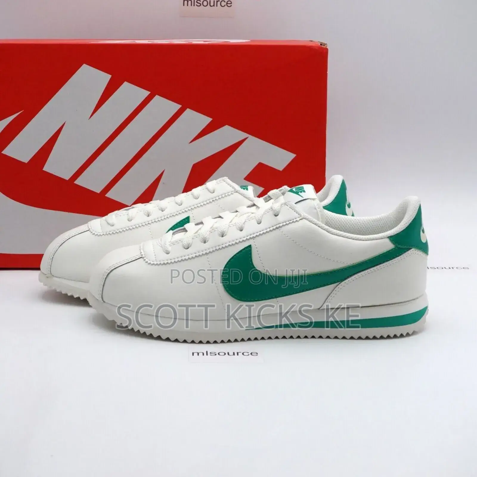 Nike Cortez White Green 