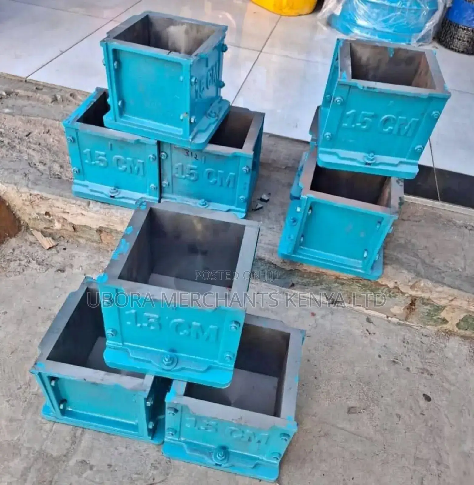 Heavy Steel Concrete Cube Moulds