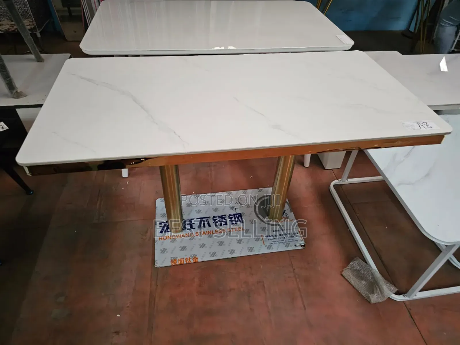 Golden Stands Dining Table