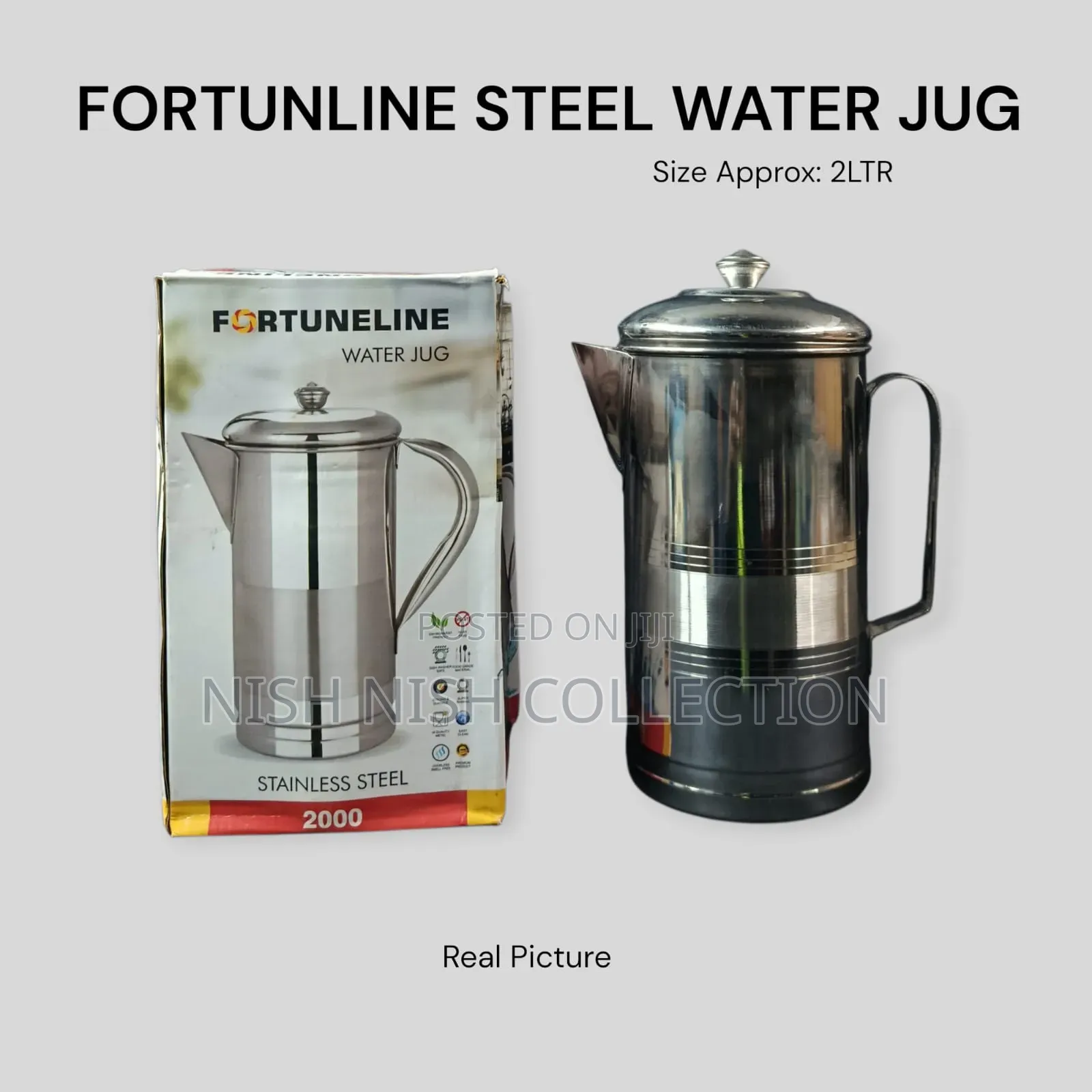 Steel Water Jug