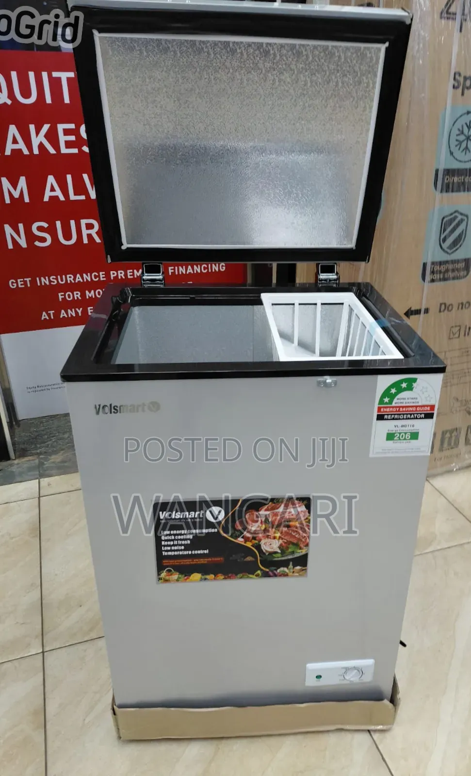 Brand New Volksmart 110 Litres Freezer