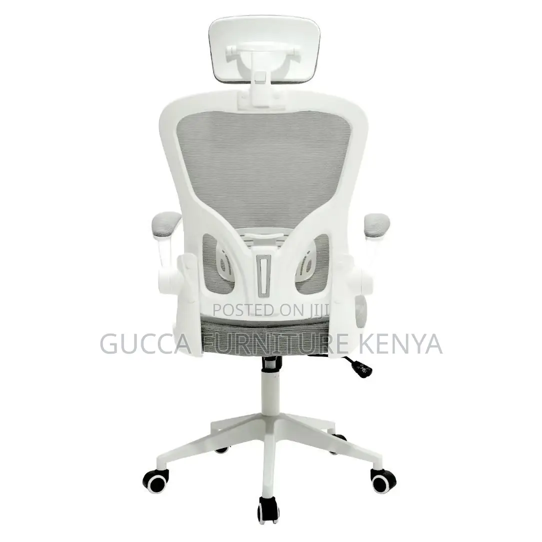 High-back Ergonomic Chair With Flip Armrest