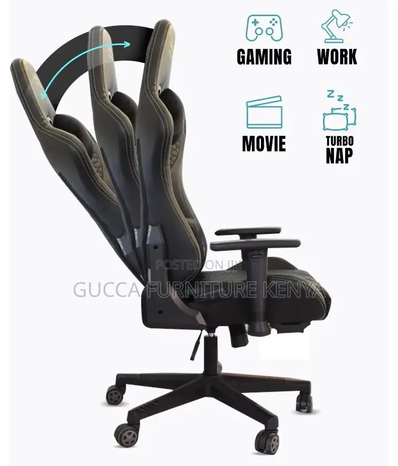 Office Ergonomic Leather Gaming Chair