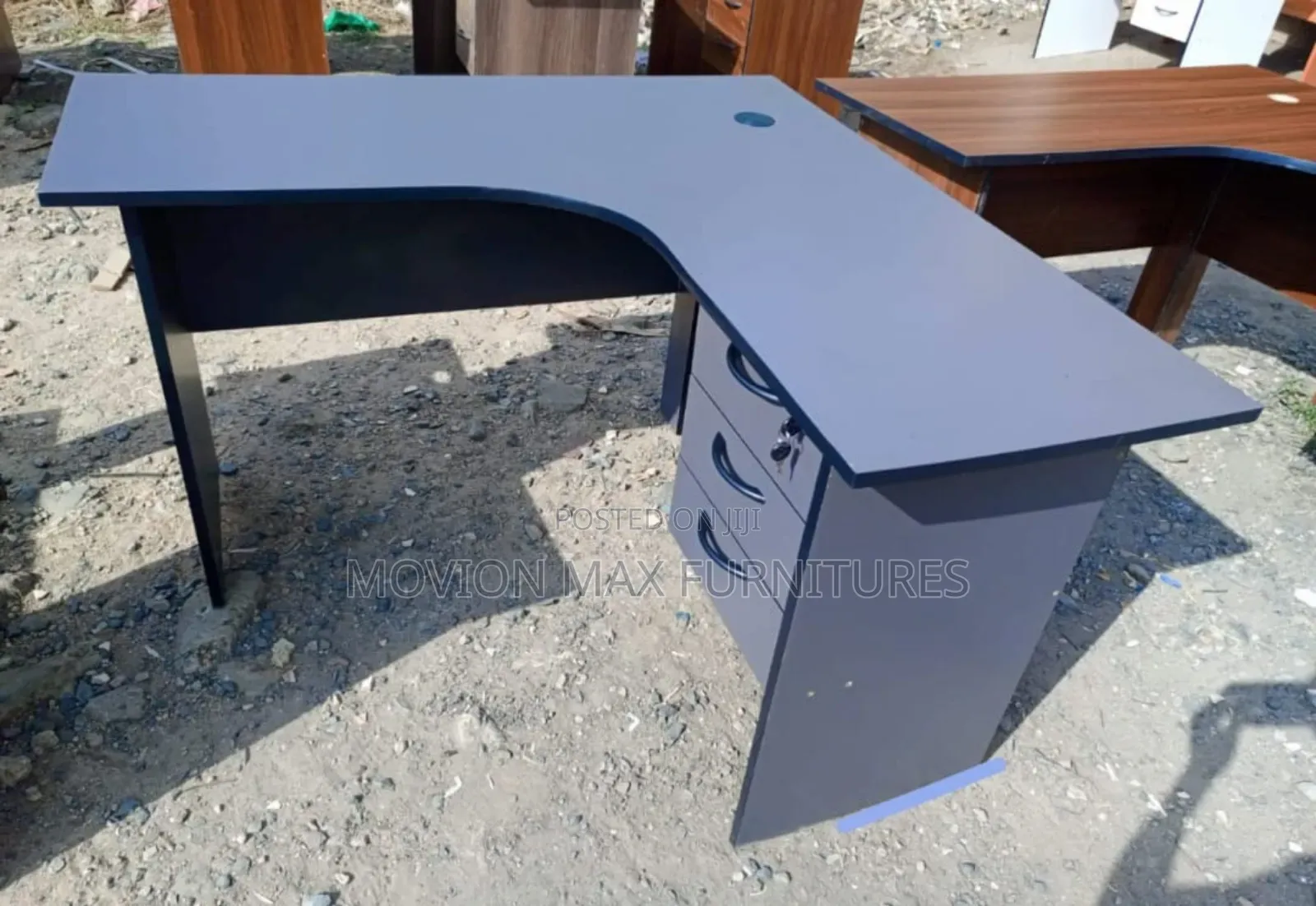 Grey Desk Office Desk