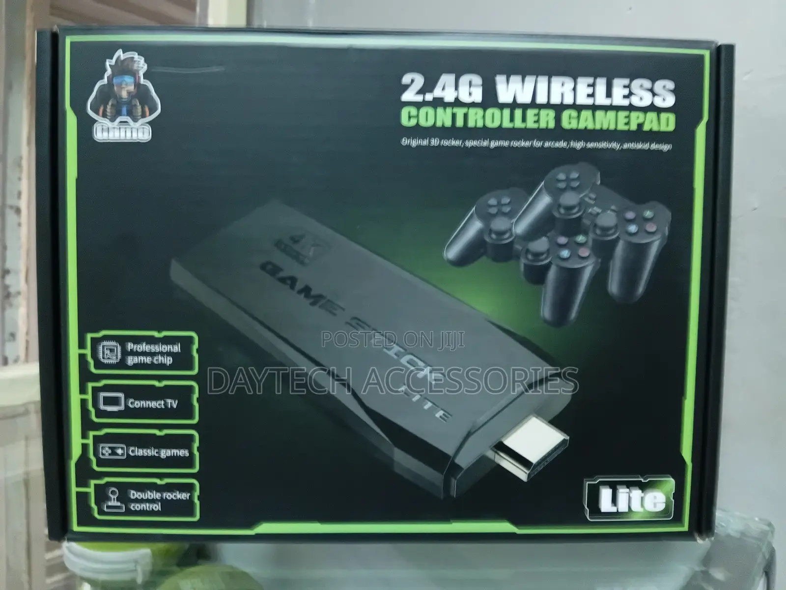 This Is a Game Stick Lite Hdmi Plug-and-Play Tv Video Game Console.