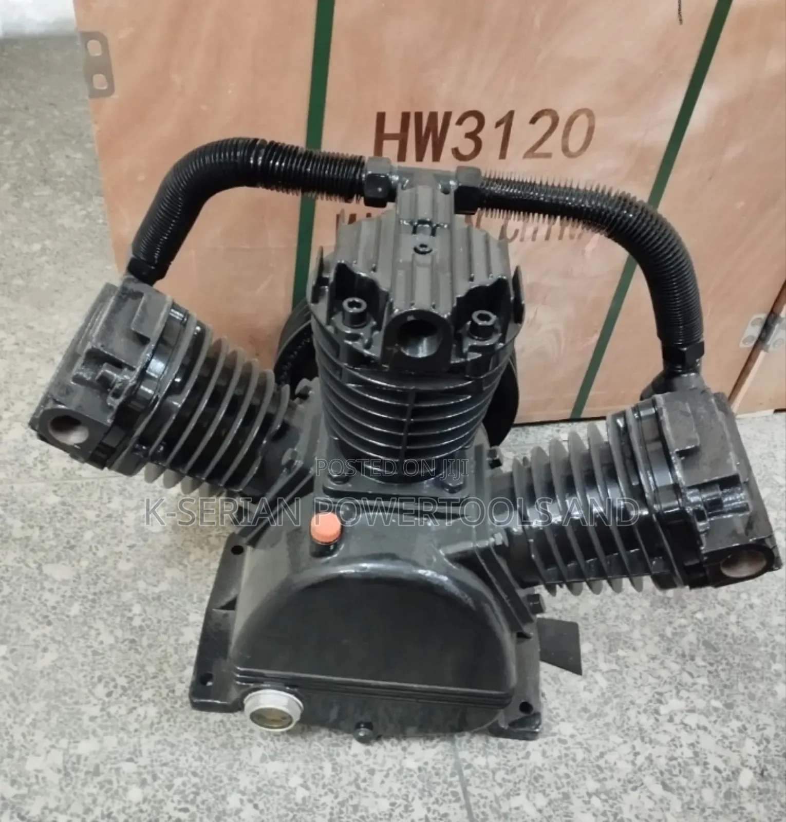 3090 Air Compressor Head Spare Part, 3 Pistones /Compressor Head