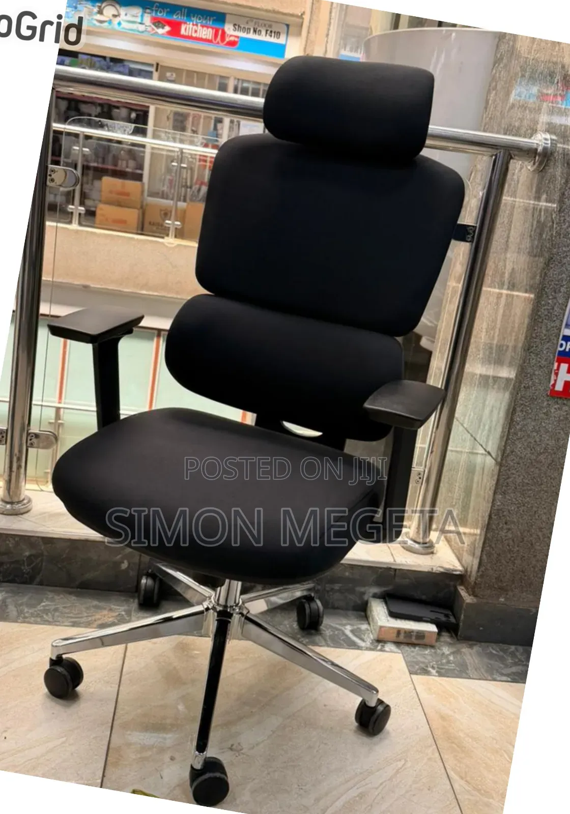 Brand New Orthopedic Comfort High Back Chair