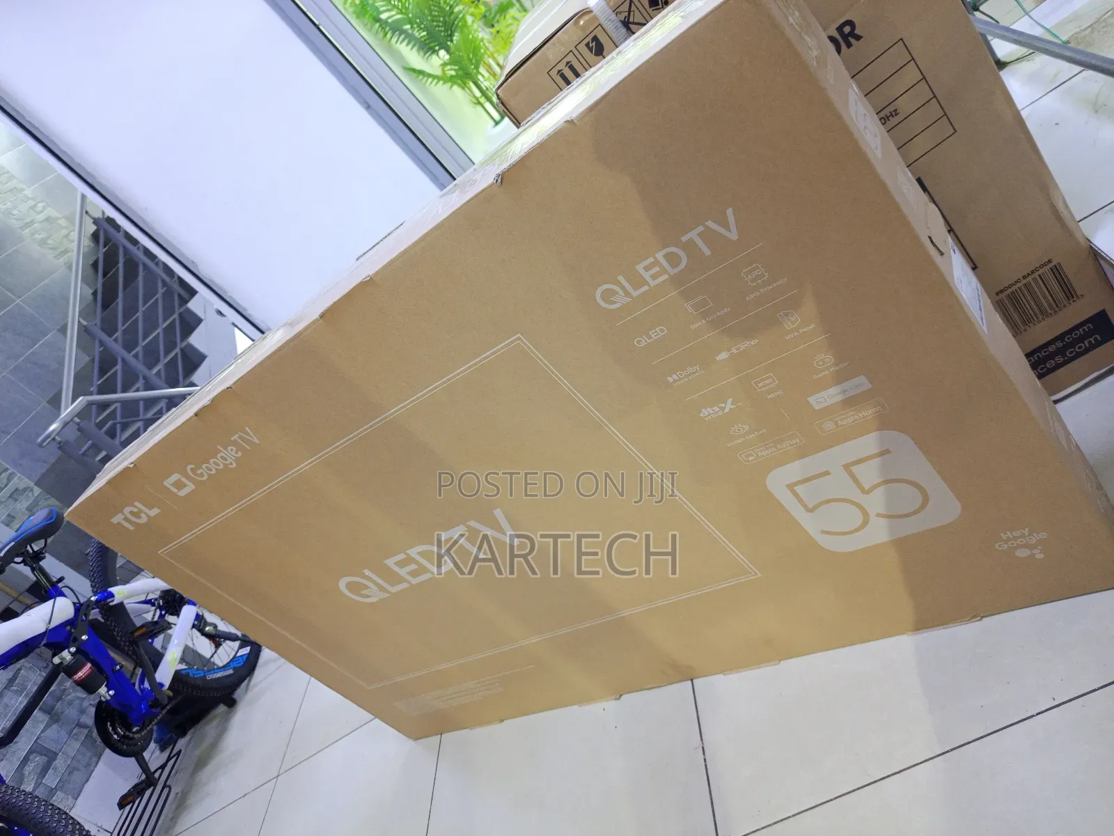 TCL 55" Qled Google Tv