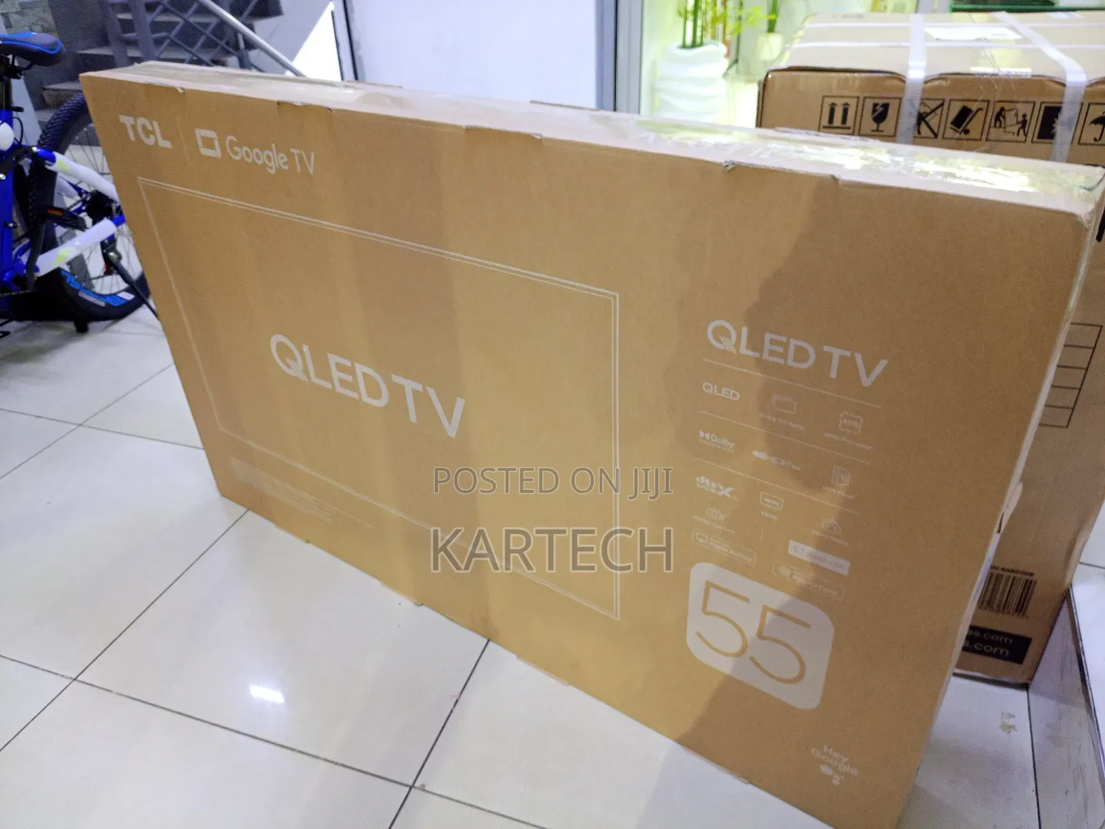 TCL 55" Qled Google Tv
