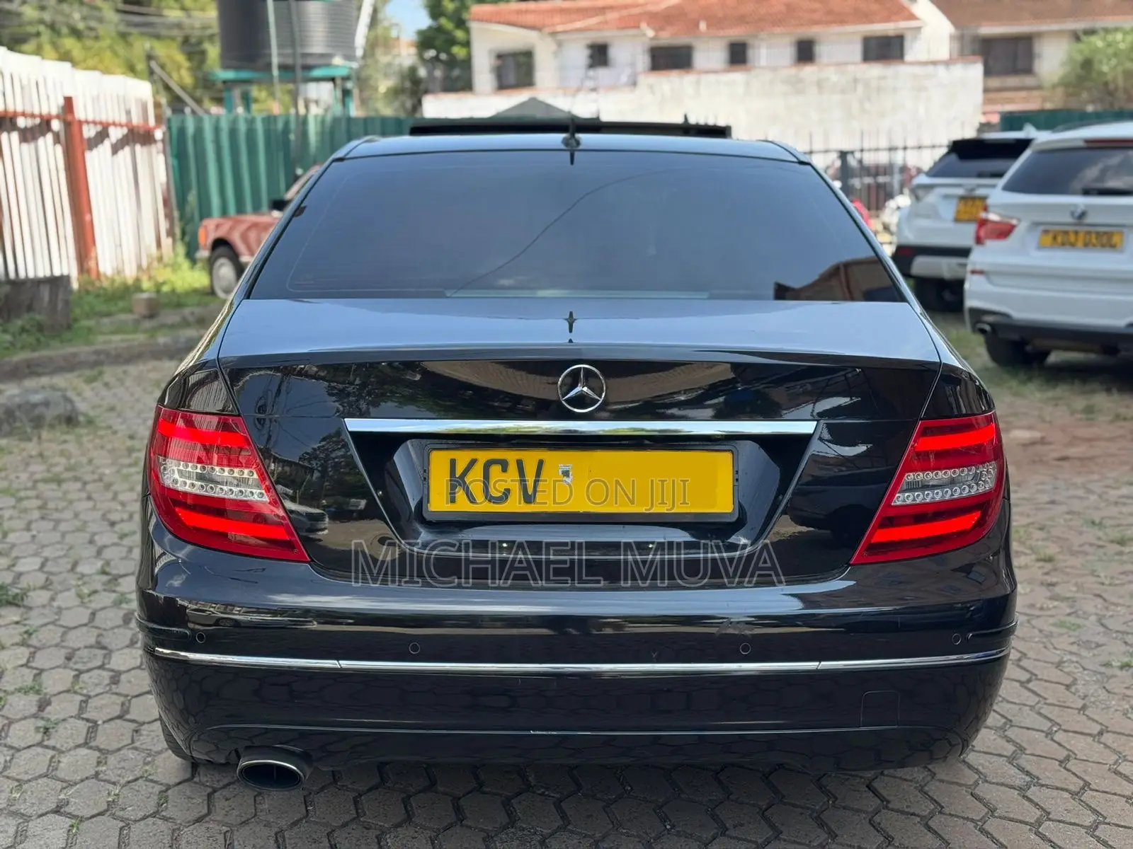 Mercedes-Benz C200 2012 Black