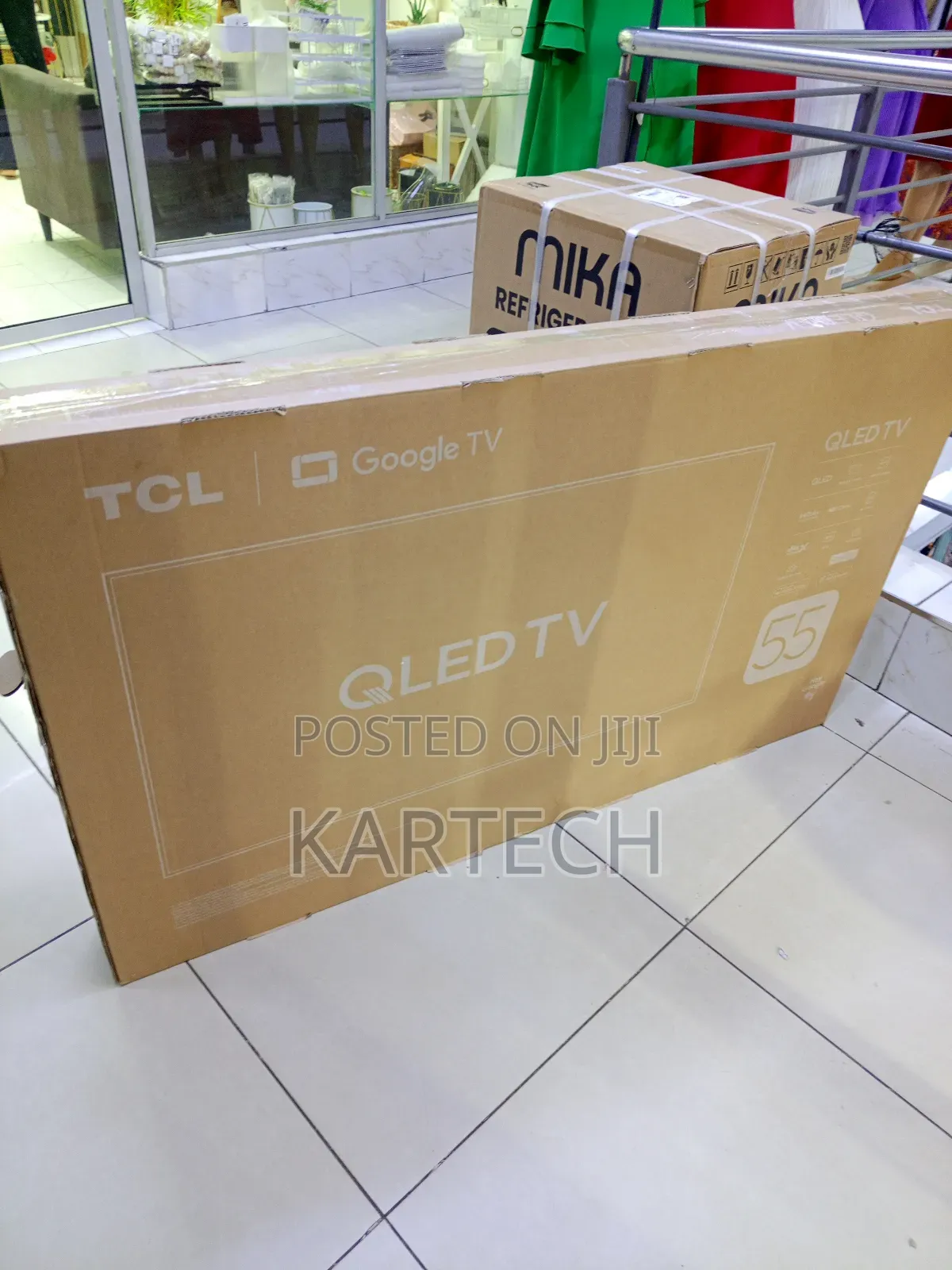 TCL 55" 55t6c Qled Uhd Smart Google Tv