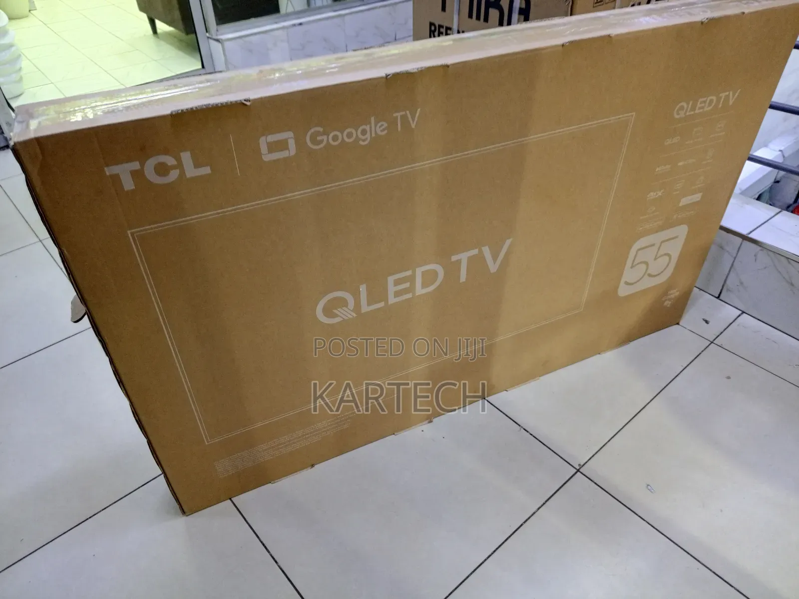 TCL 55” Qled Ultra Hd Google Smart Tv – Hdr, Dolby Audio
