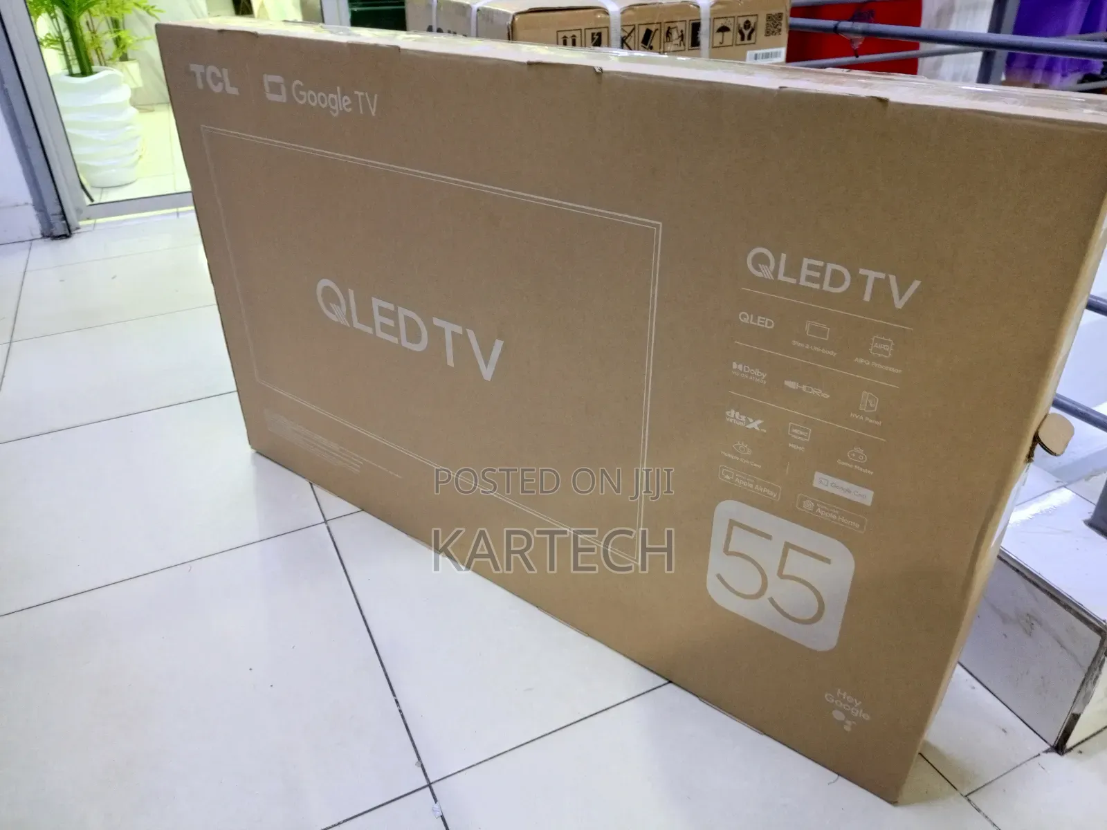 TCL 55” Qled Ultra Hd Google Smart Tv