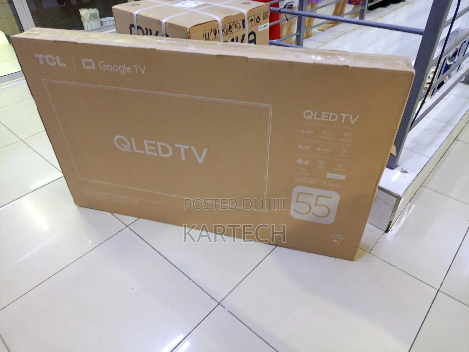 TCL 55” Qled Ultra Hd Google Smart Tv