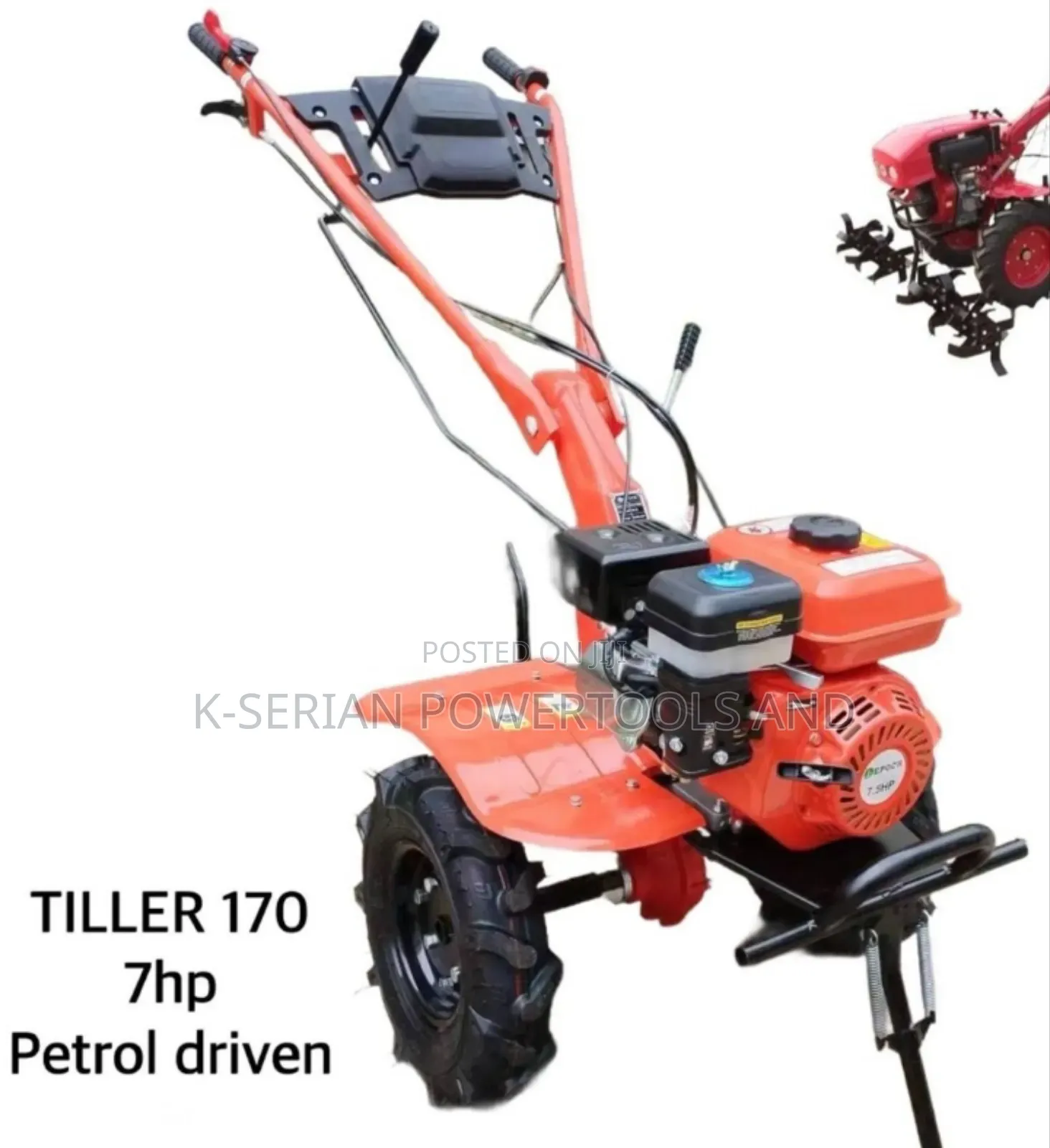 Reliable Tiller 170 7hp Petrol Driven/7hp Petrol Driven Tiller