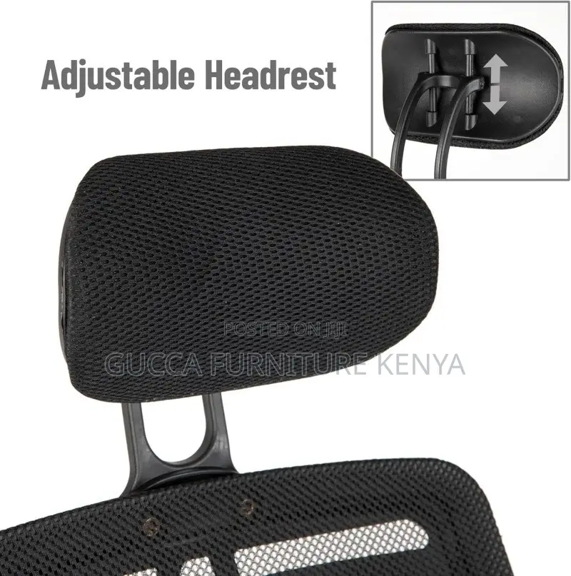 Adjustable Mesh Headrest Office Chair