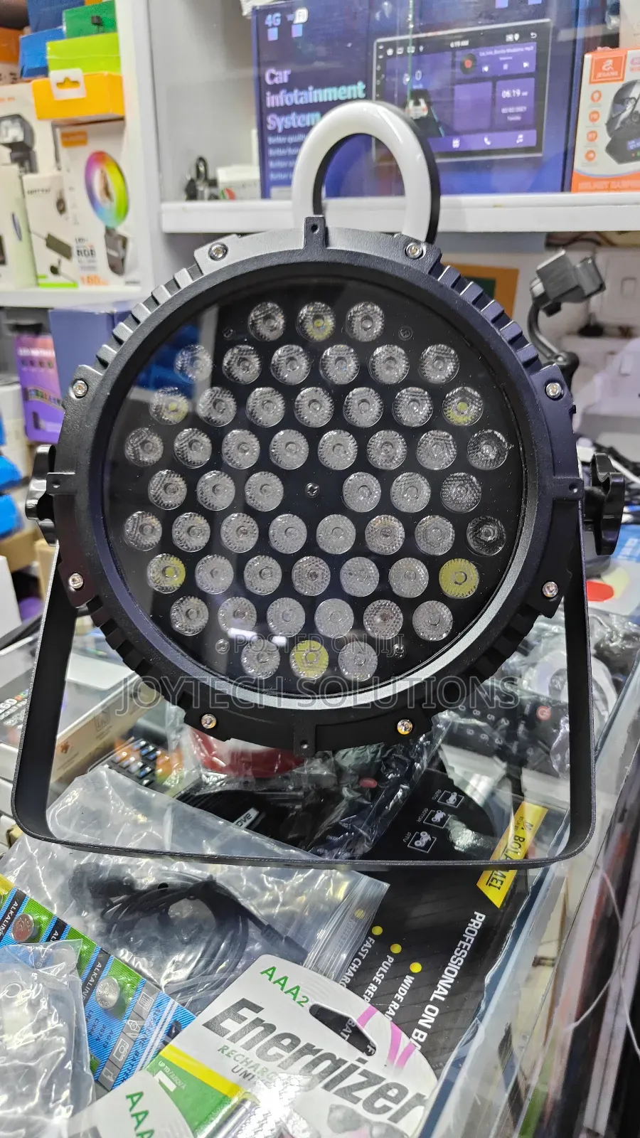 Led Stage Lights, 54x3w RGBW Waterproof Led Par Light, DMX Outdoor