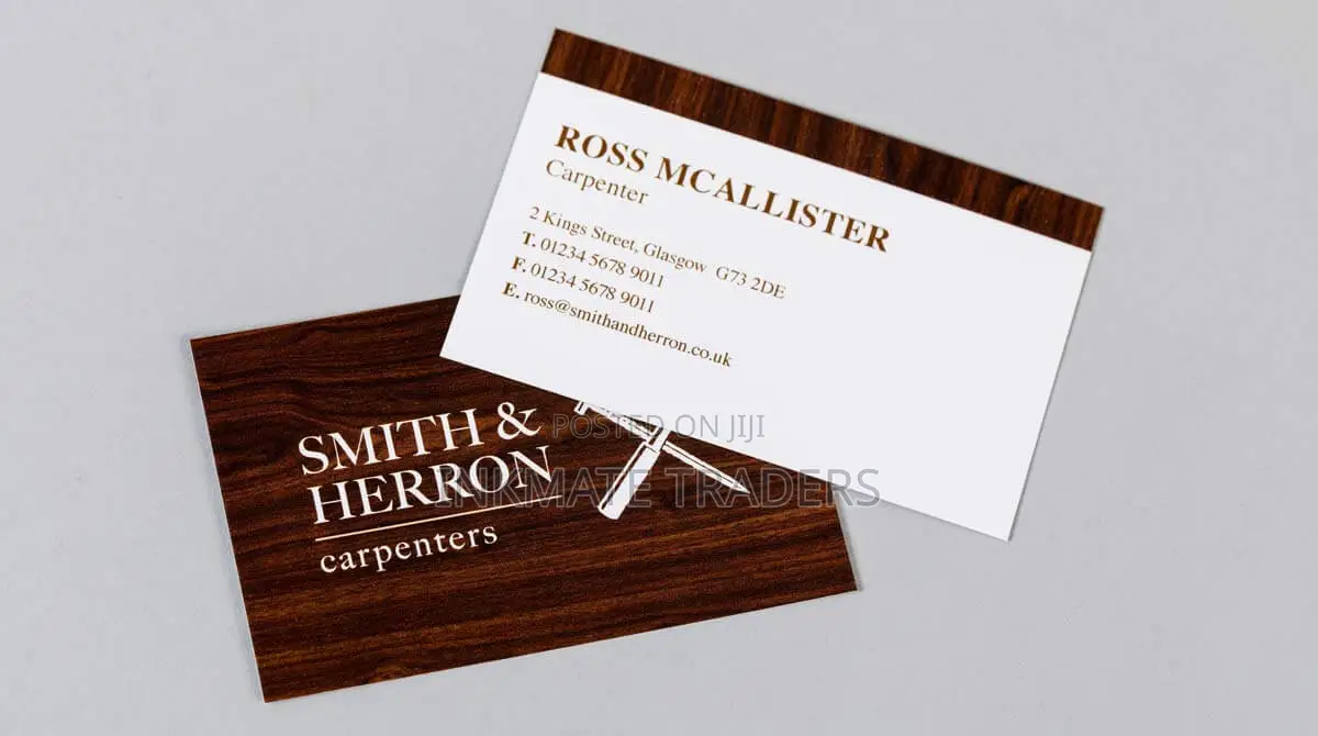 Custom Logo Business Cards – From KSH 5