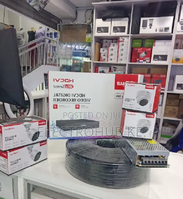 Dahua 4ch Cctv Kit 4 Cameras Dvr Full Security Surveillance Set