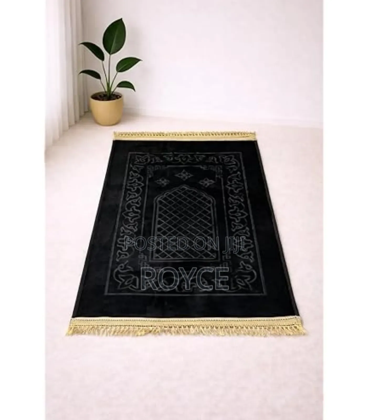 Velvet Islamic Prayer Mat-{ 120cm* 80cm}