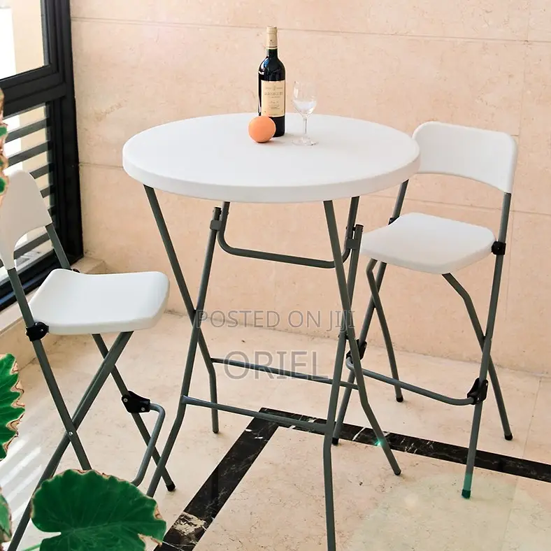 Home Dining Table; Home Essentials White Foldable Table