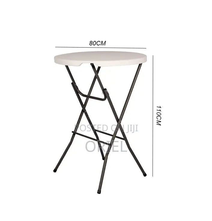 Home Dining Table; Home Essentials White Foldable Table