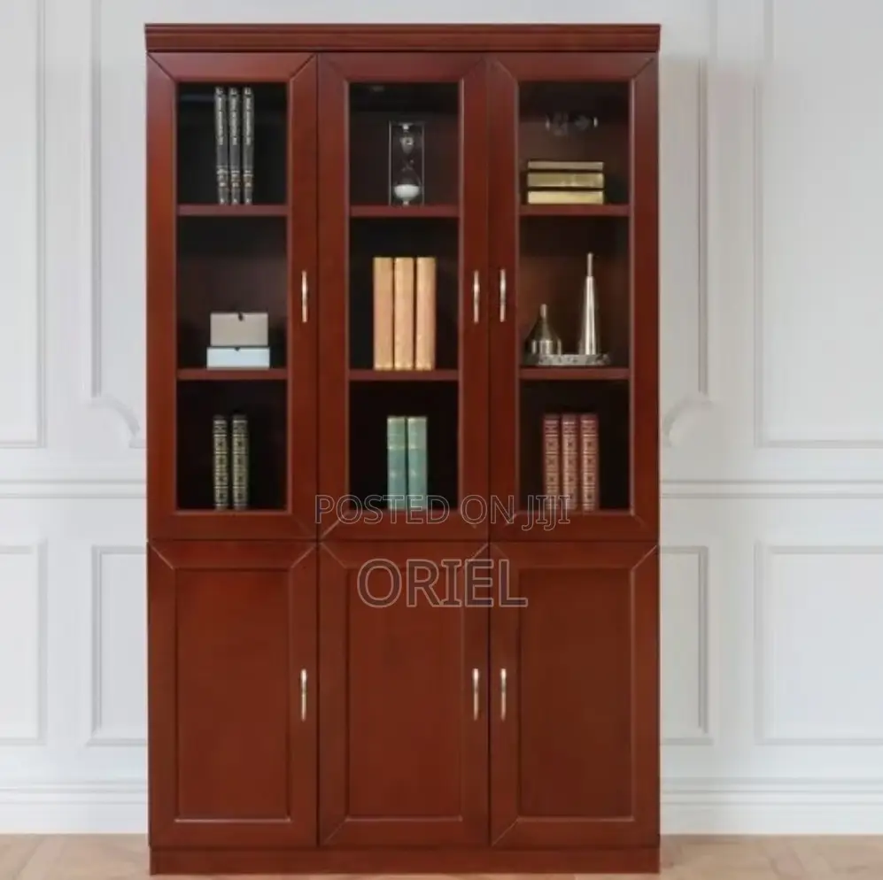Office Cabinets; Classic Mahogany Office Document Storage Cabinet