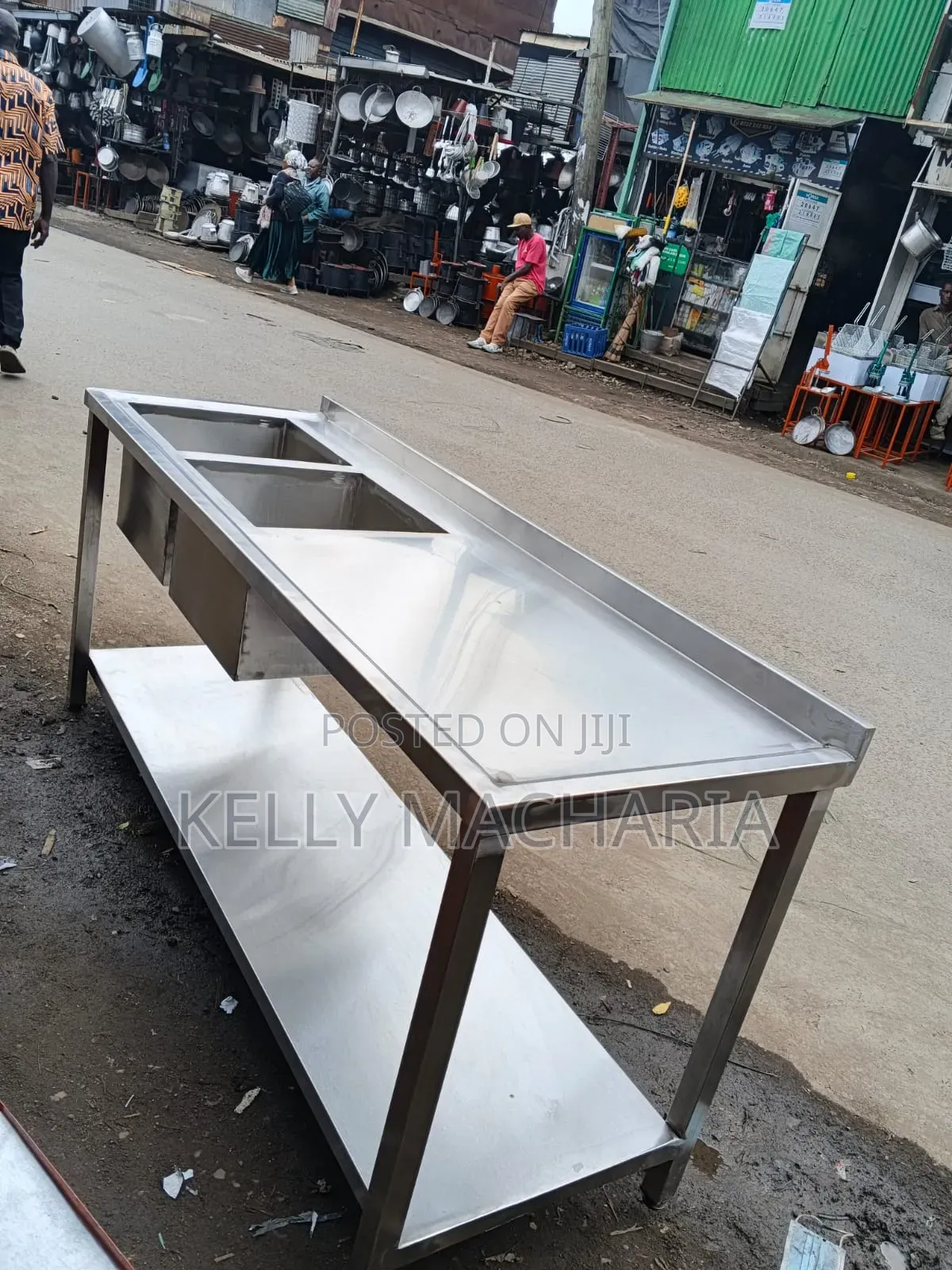 Commercial Sizes Double Sink