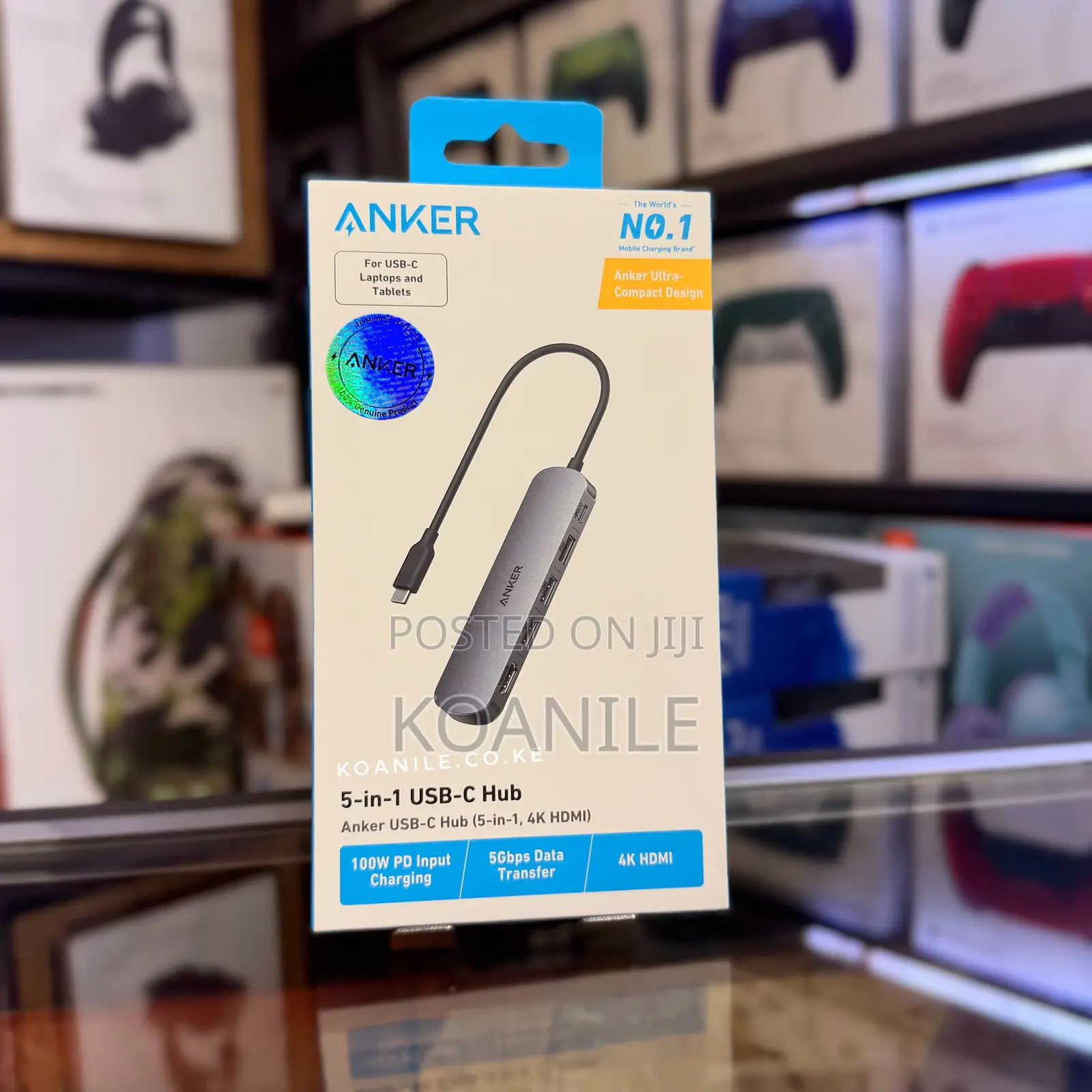 Anker Usb-C Hub (5-in-1, Hdmi) – A8357ha0 )