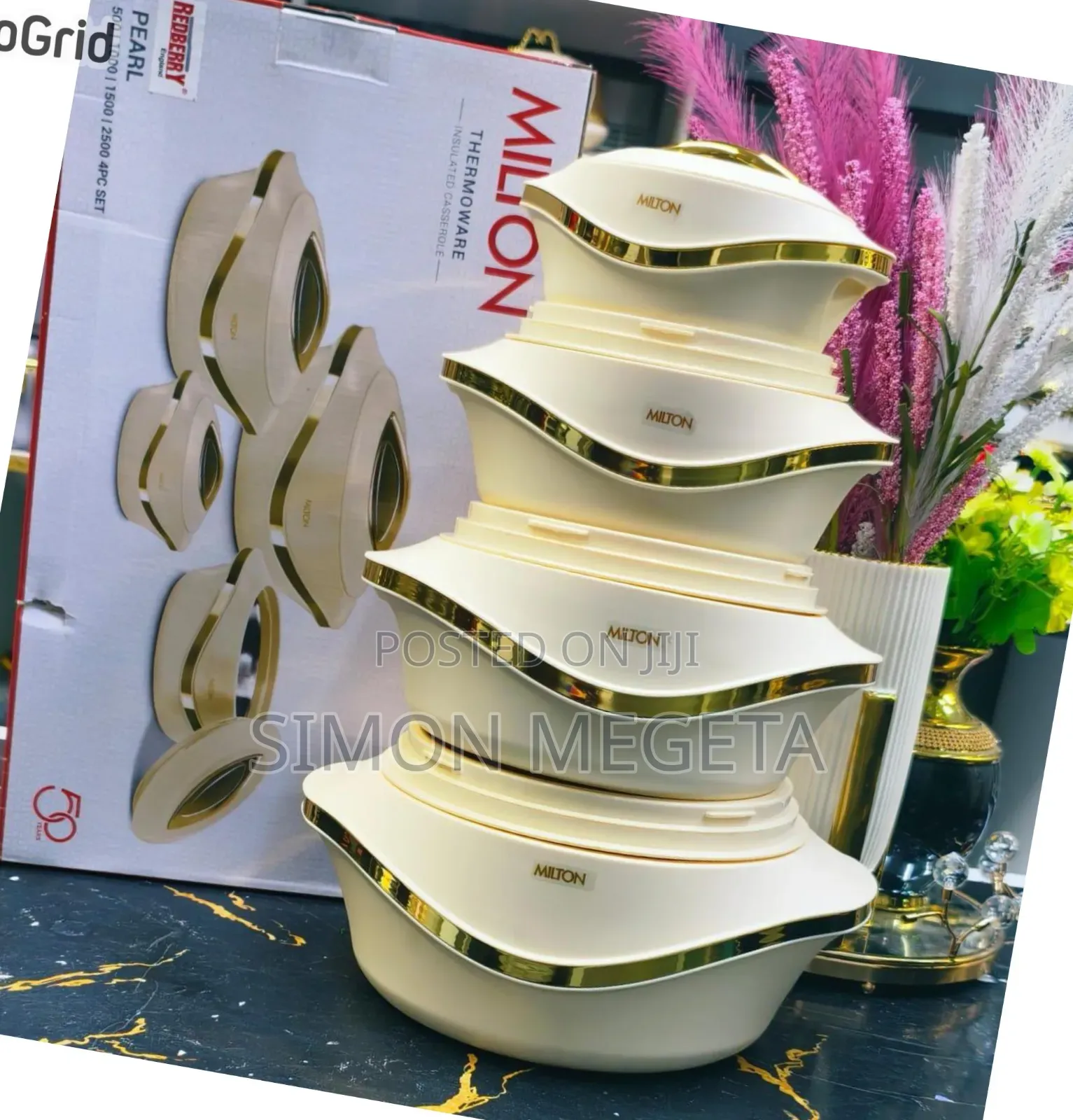 4 Piece Milton Hot Pots