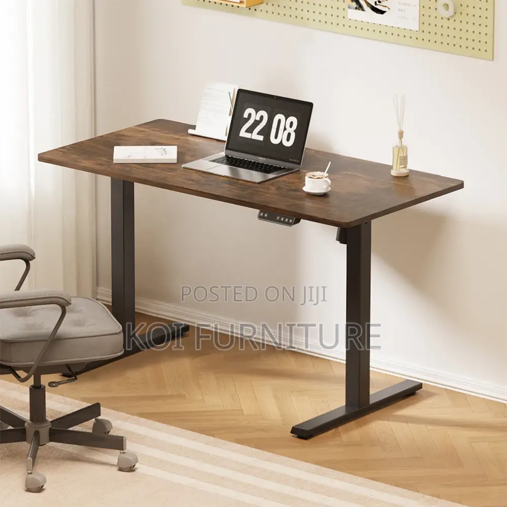 Office Desk : 1.2m Office Adjustable Standing Desk