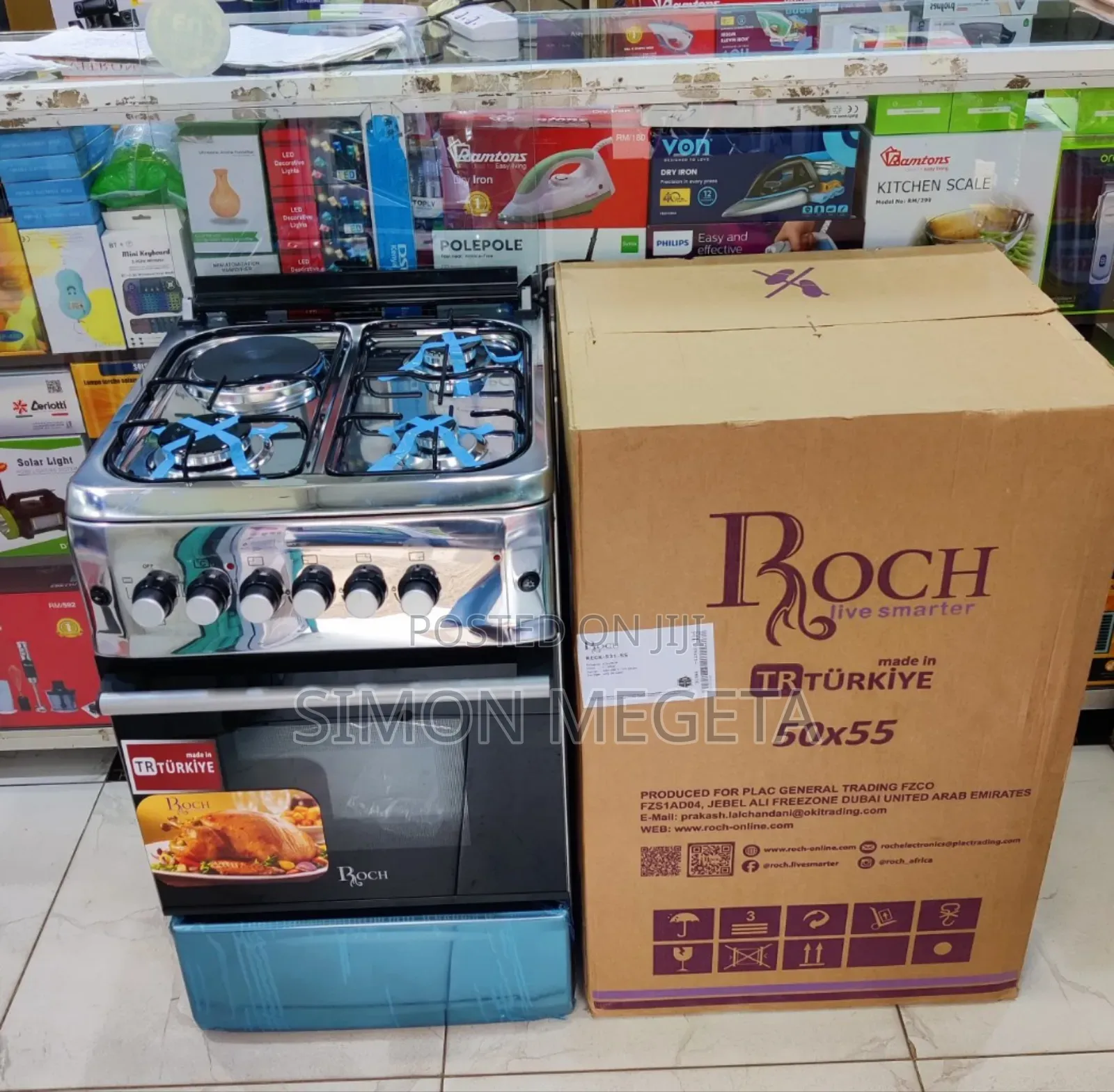 Roch 50 by 55 Standing Cooker