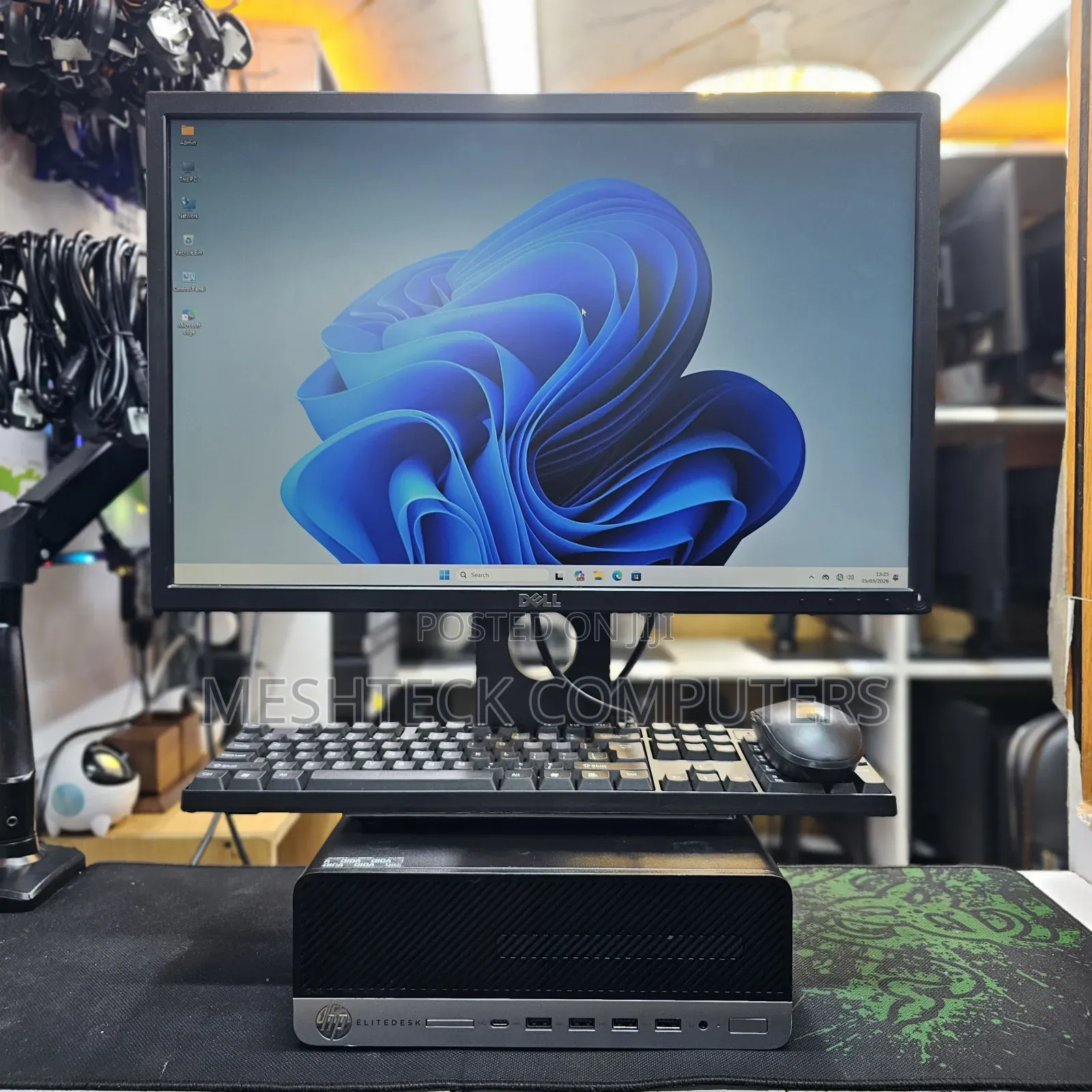 Desktop Computer HP EliteDesk 705 16GB AMD Ryzen 5 SSD 256GB