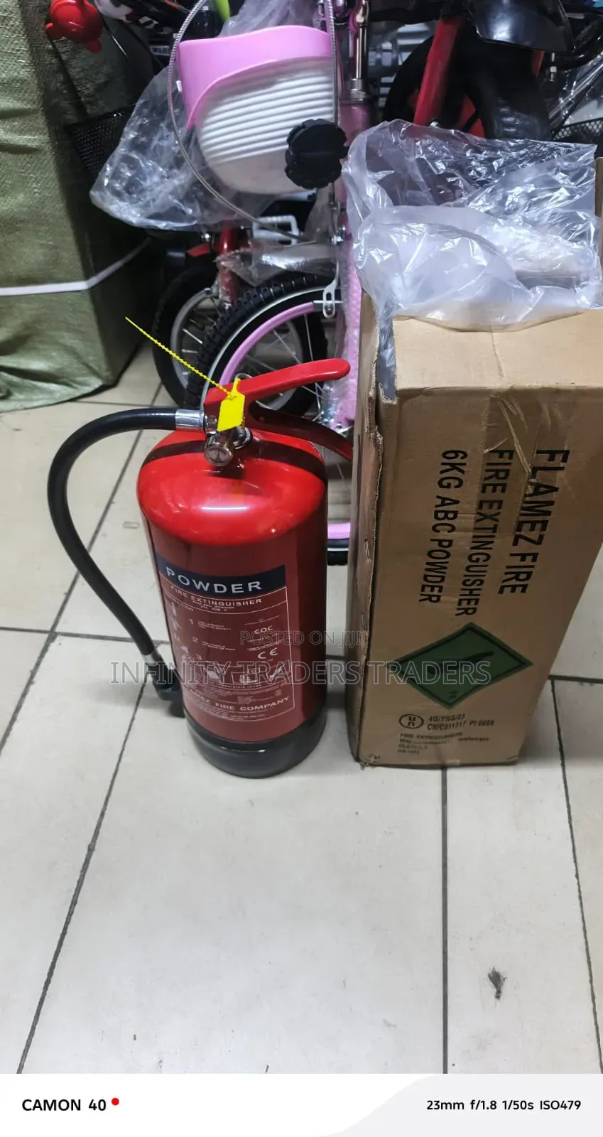 *Fire Extinguisher Dry Powder 6 Kg.