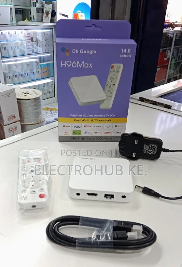 4k Uhd Android Tv Box H96max 2+16 Android 14.0